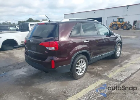 2014 Kia Sorento Lx from USA, damaged, VIN 5XYKT3A69EG499984